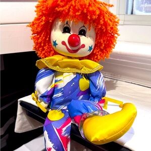 🎪Rare Vintage Dolmax Baby Clown Musical Doll from the early 90's🎪